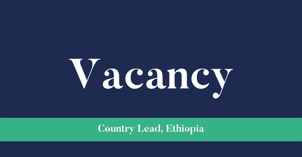 Country Lead, Ethiopia