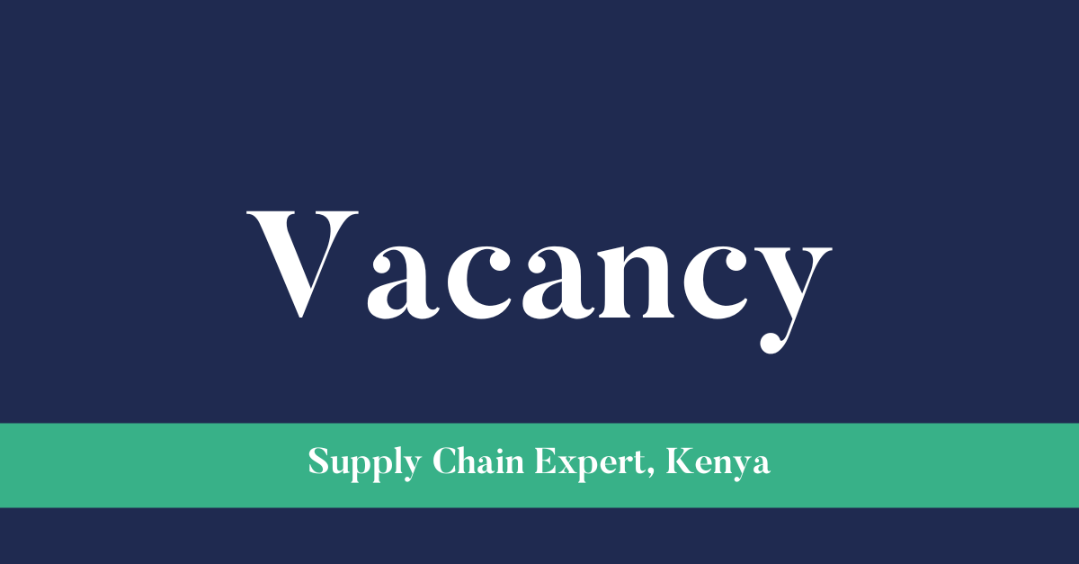 Consultancy: Supply Chain Expert (Bean Value Chain), Kenya