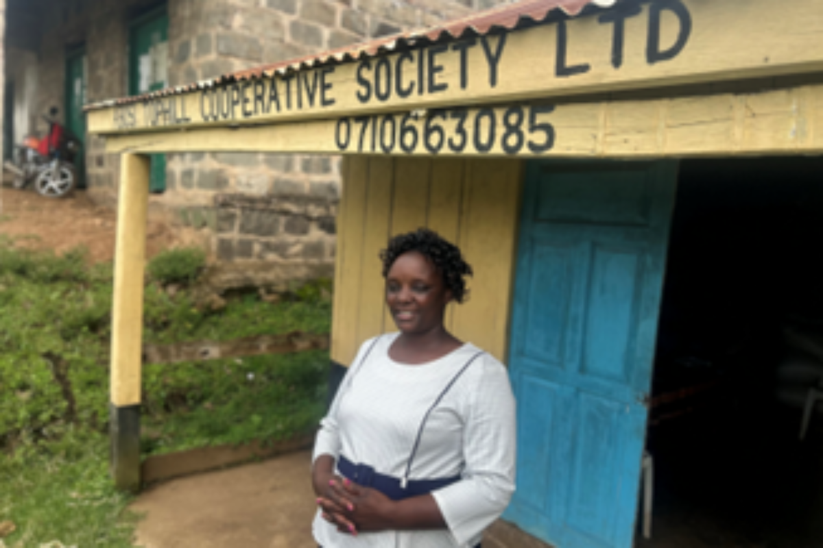 Hellen Keti, Co-Founder of Abosi Top Hill Cooperative Society